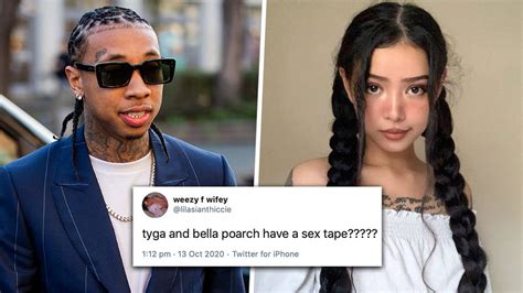 tyga and bella poarch sex tape|Bella Poarch, 19, addresses Tyga sex tape rumours